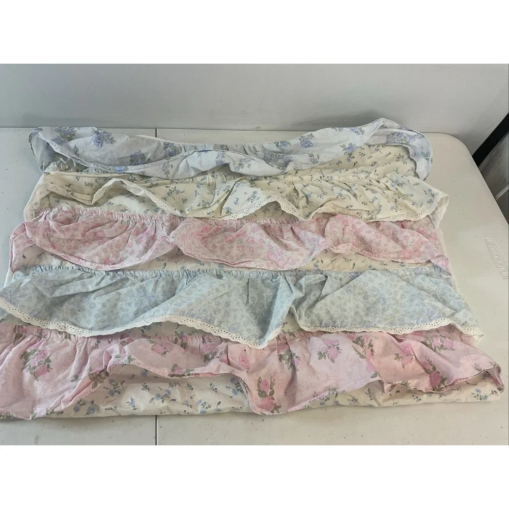 POTTERY BARN TEEN LOVESHACKFANCY PRAIRIE TIERED RUFFLE STANDARD SHAM